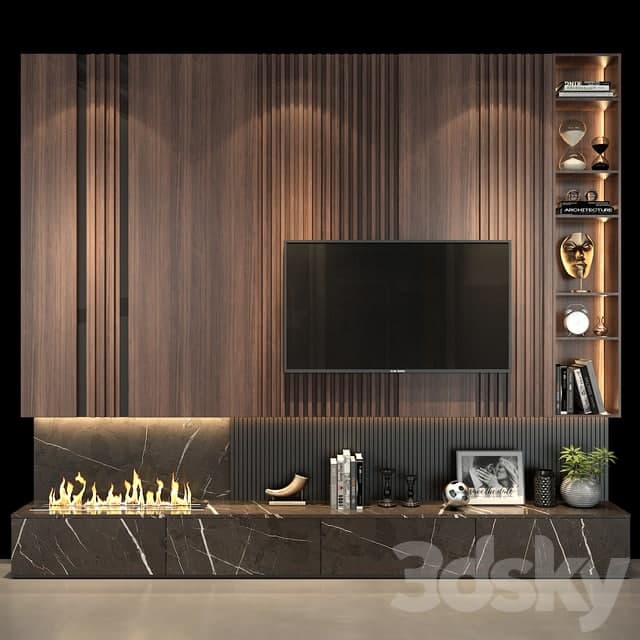 TV Wall set 58
