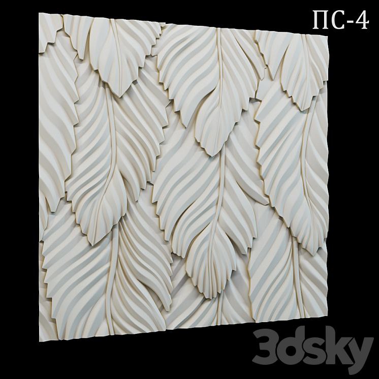 Decorative 3D panel PS-4