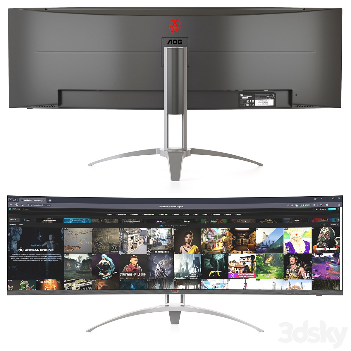 Widescreen Monitor
