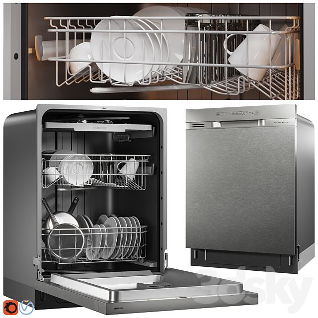 Front Control Dishwasher 001