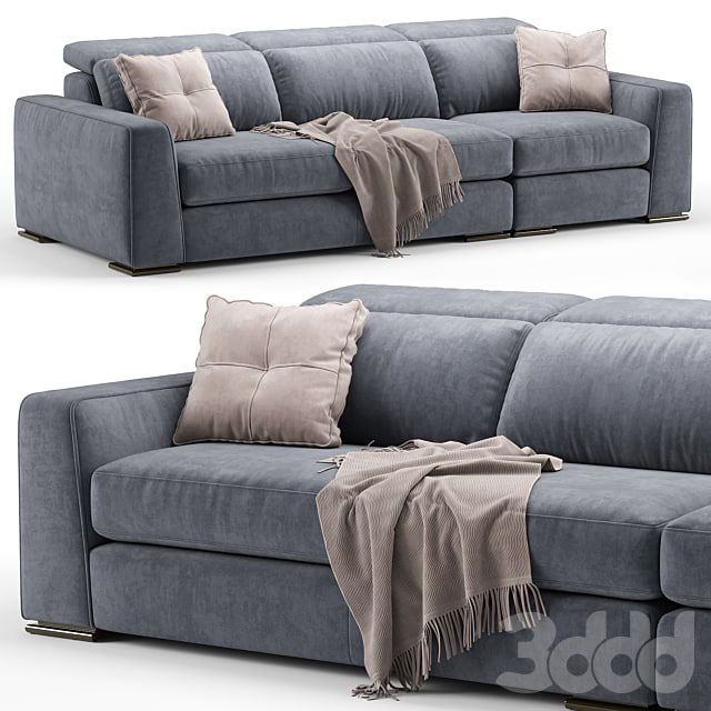 Cast contemporary modular sofa - Calligaris