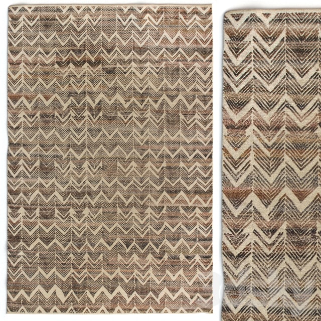 Carpet DorisLeslieBlau High - low pile rug