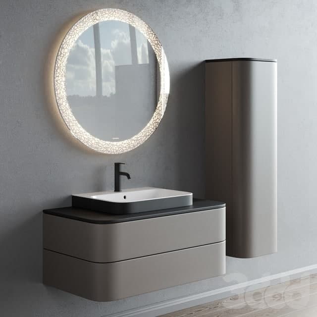 Duravit HAPPY D.2 PLUS | Single vanity unit