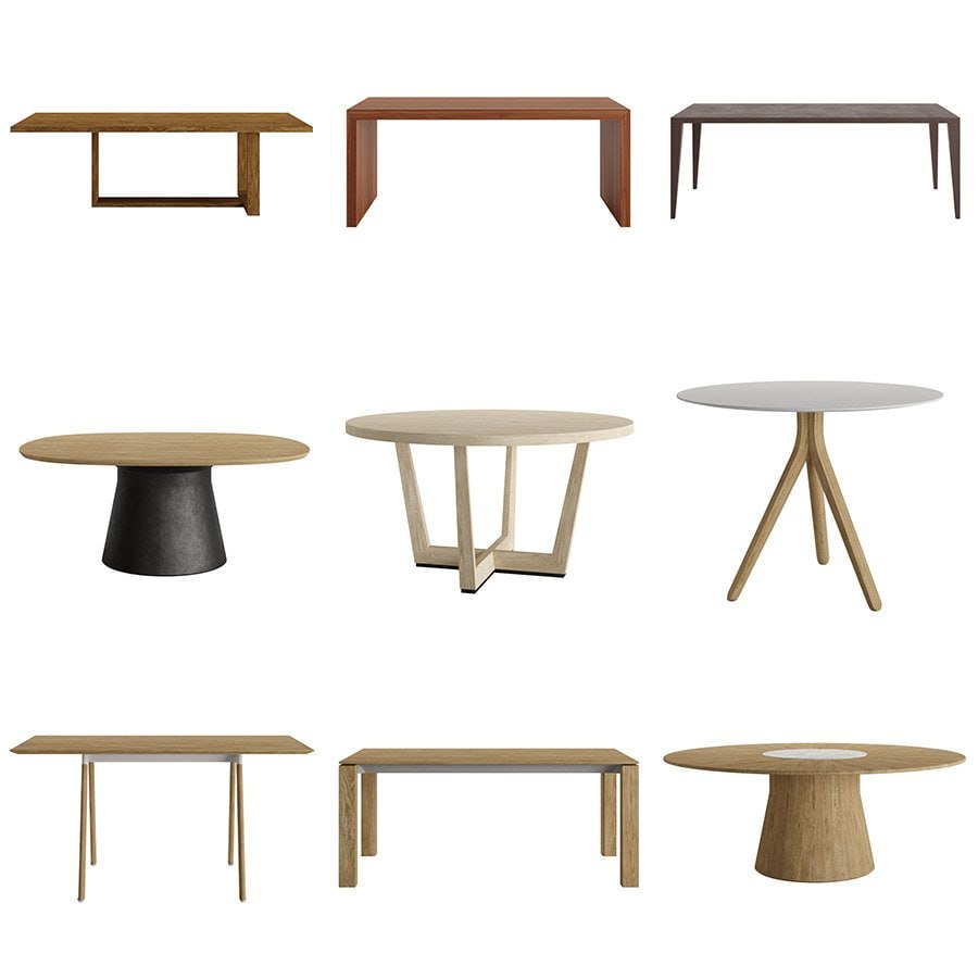 Uves table Andreu World Factory