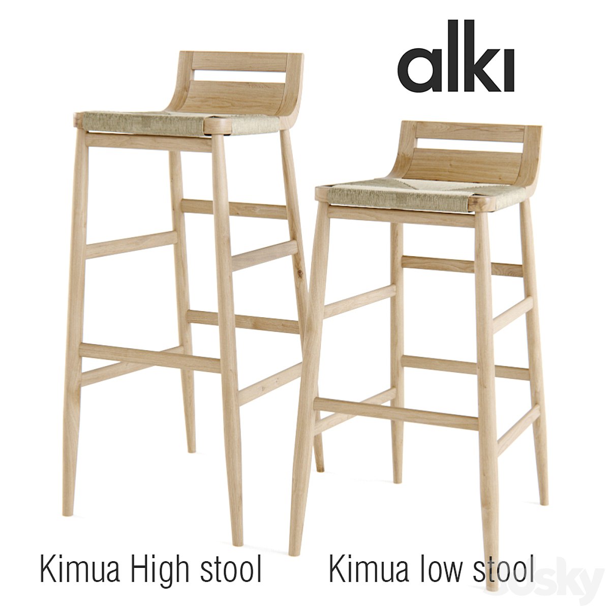 Alki - Kimua Stool