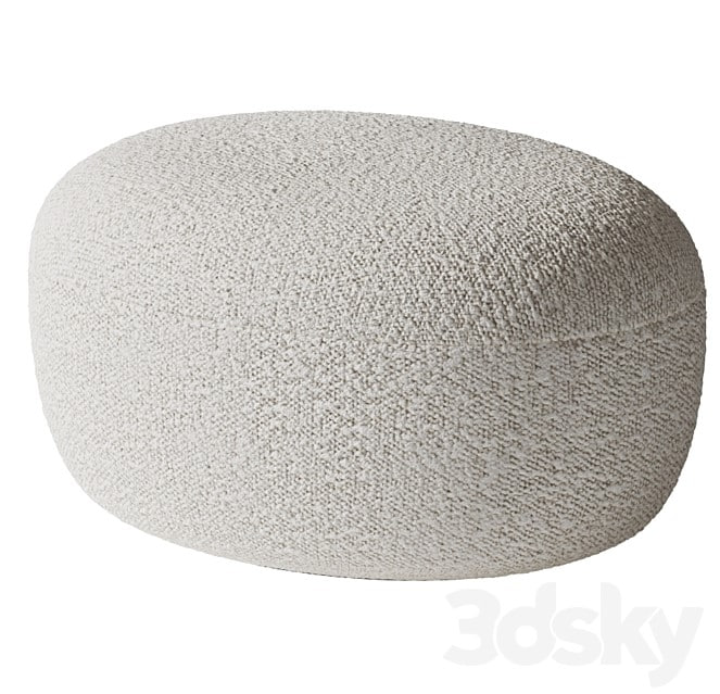 GARDE - PIERRE OTTOMAN