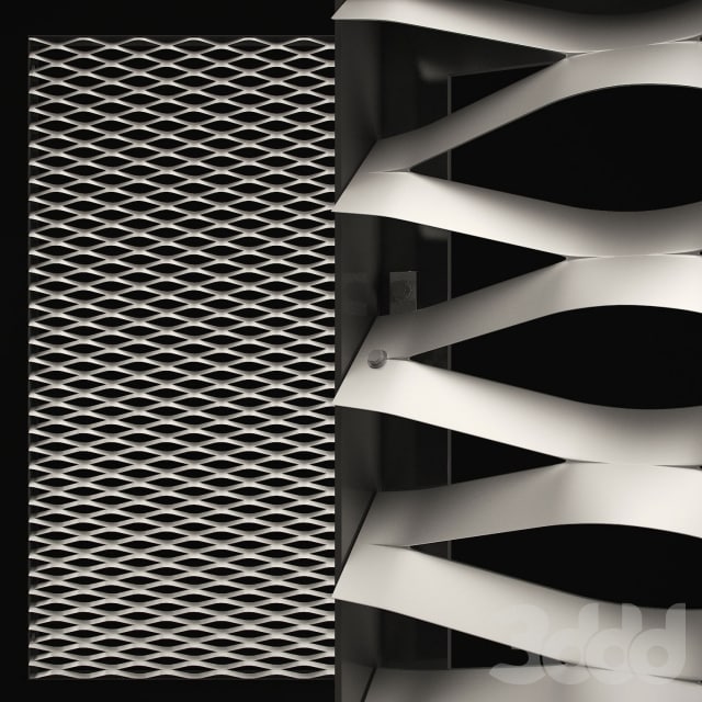 Expanded metal mesh - 175x70 mm