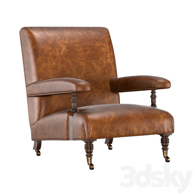 Armchair 1880S BELGIAN -gardeleatherthe