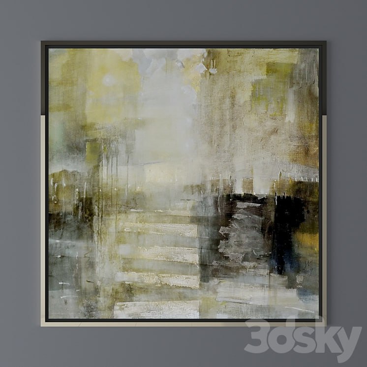 Set of abstract paintings 30