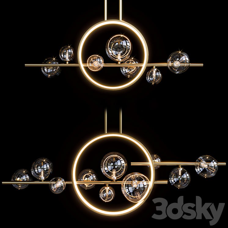 lampatron IONA L HALO pendant light