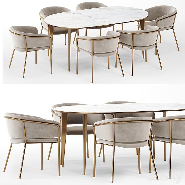 Vilhena II chair and Arden Dining Table