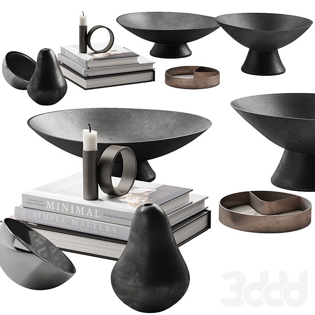 053_Living decor set PEAR and CANDLE 00