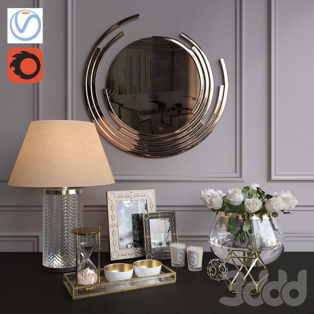 Декоративный набор 1 (Vray+Corona)