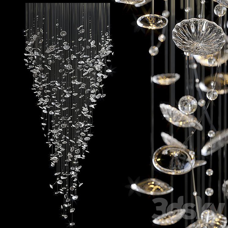 Chandelier Light Vargov - Fiber