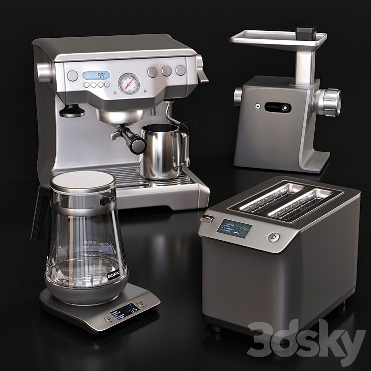 Household appliances BORK silver