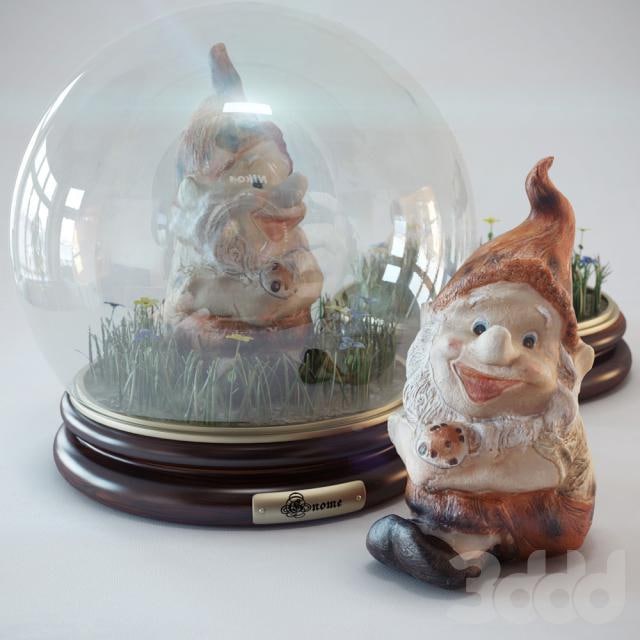 Dwarf in a glass ball