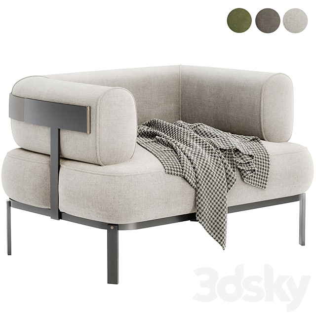 BELT Armchair By BAXTER design