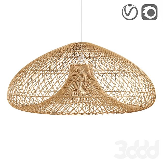 Rattan lamp, Titou AM.PM .PM