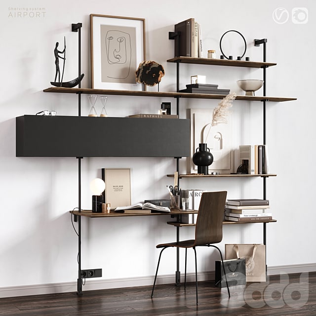 Shelving Cattelan Italia AIRPORT