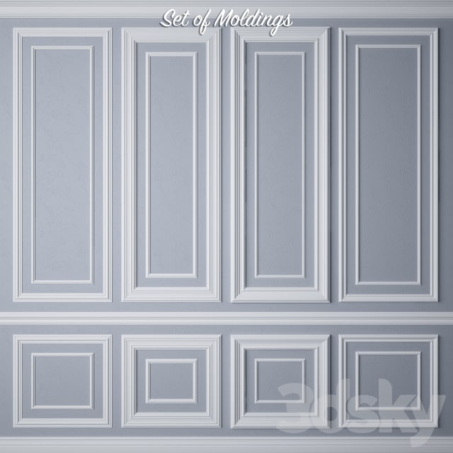 Set of Moldings