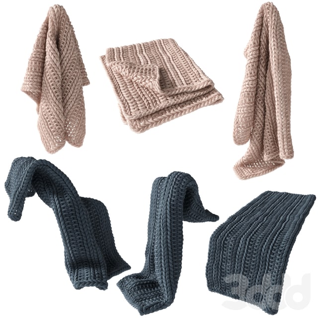 Home Republic Chunky Knit Throw 01