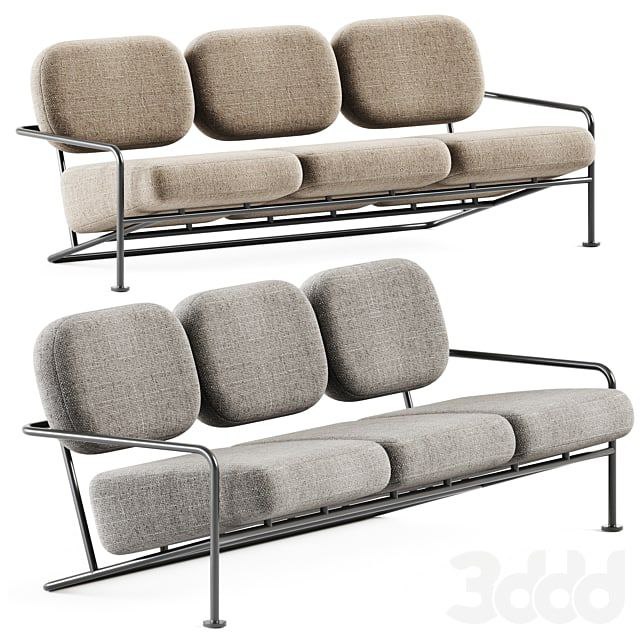 Ahus Sofa by Bla Station / Office sofa