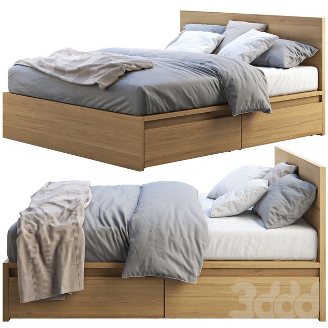 Ikea Malm bed 2