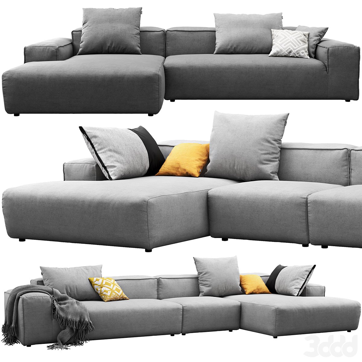 Rolf Benz Freistil 175 corner sofas