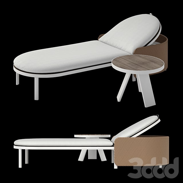 Deck chair Ethimo Esedra