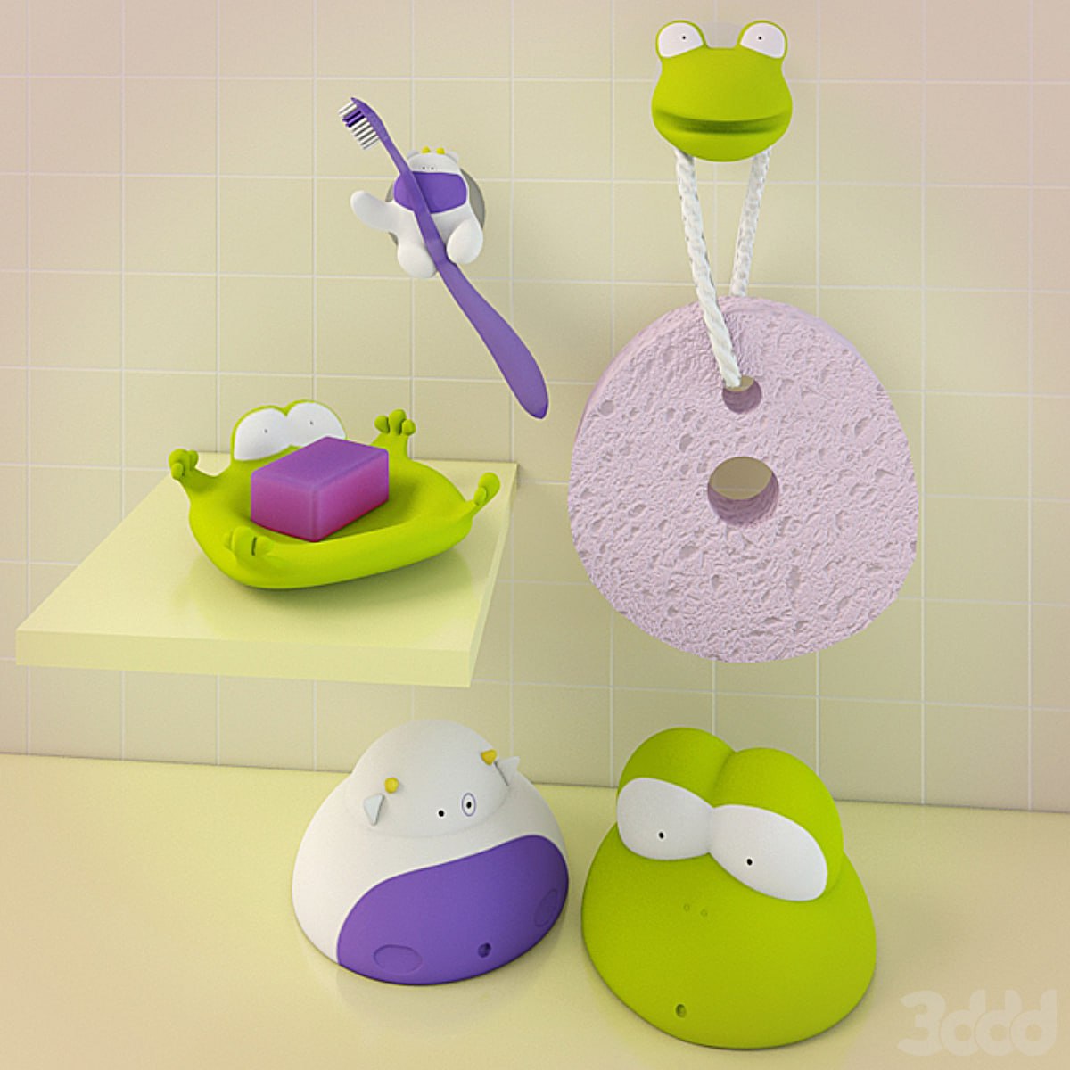 Baby bath accessories