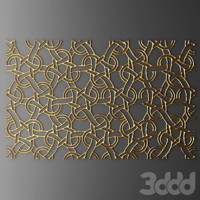 Decor for wall. Panel.