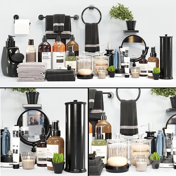 Collection bathroom accessories