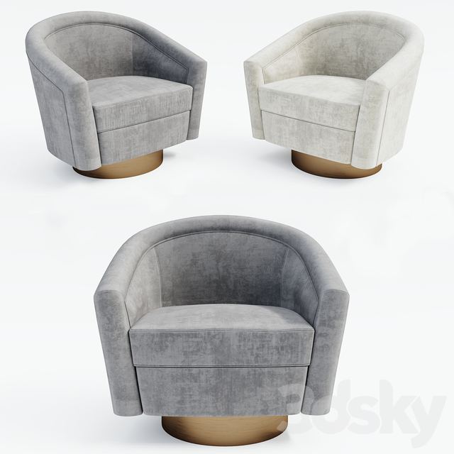 Eichholtz_Swivel Chair Catene