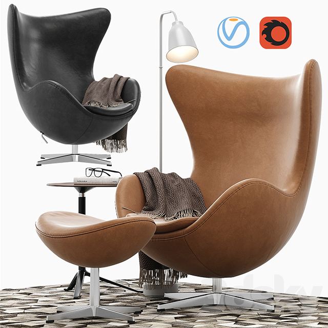 Egg lounge chair