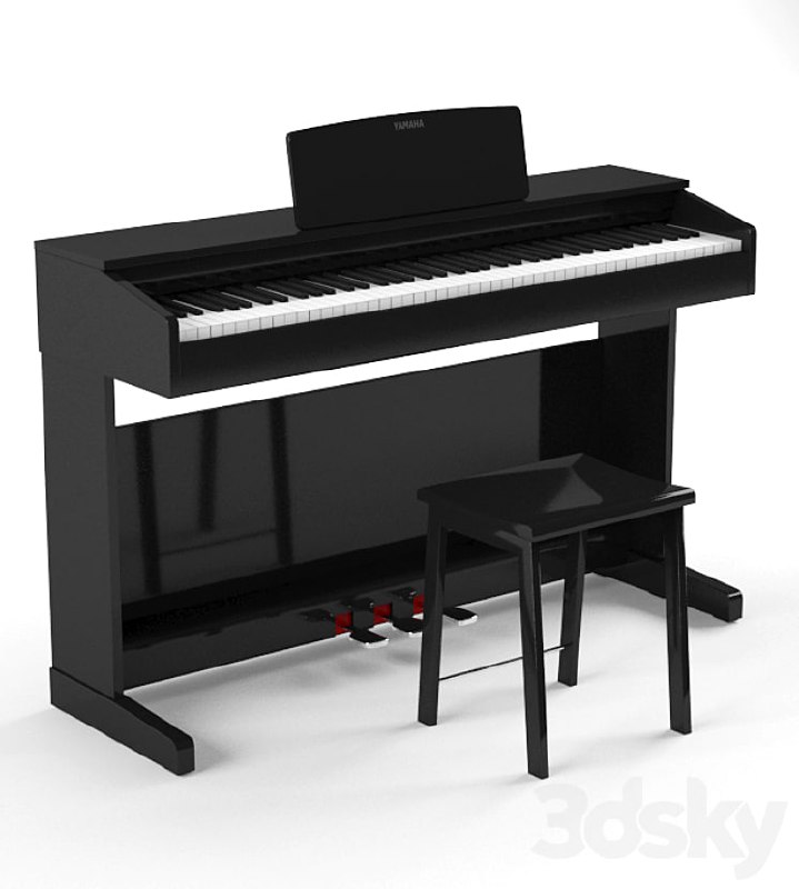 Digital piano YAMAHA YDP-143 WH & B