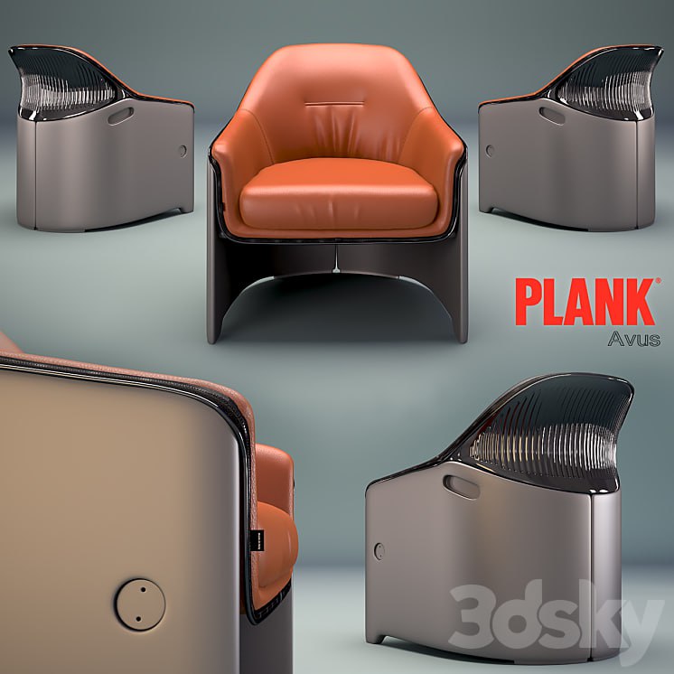 AVUS Armchair by PLANK