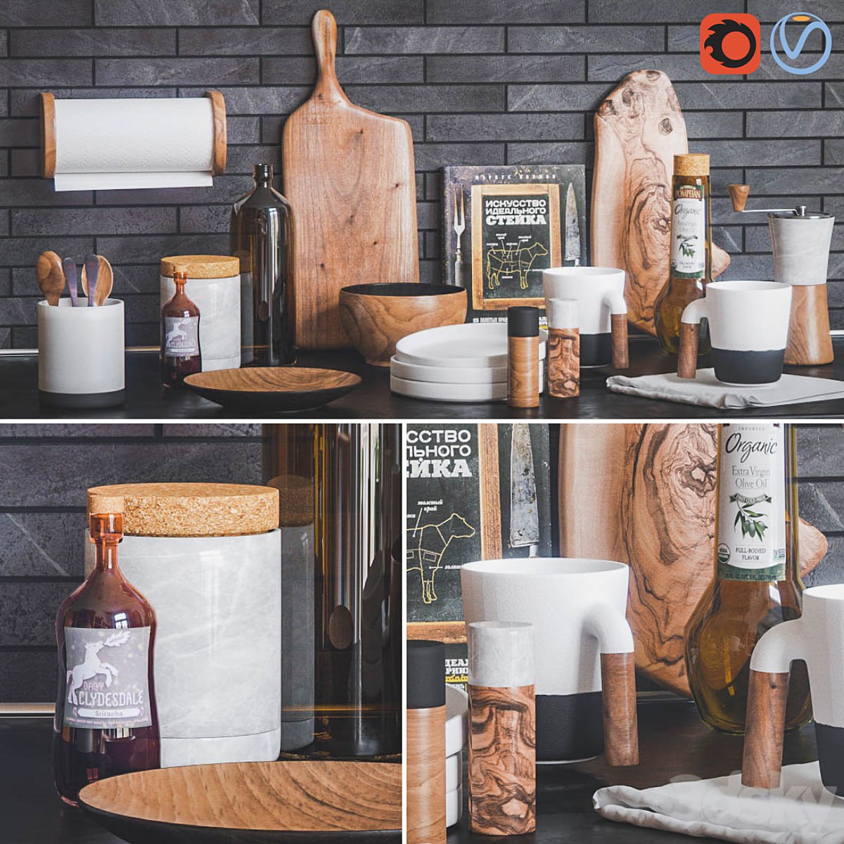 Kitchen accessories vol.1