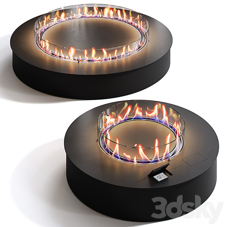 Biograte SmartFire Round Biofireplaces