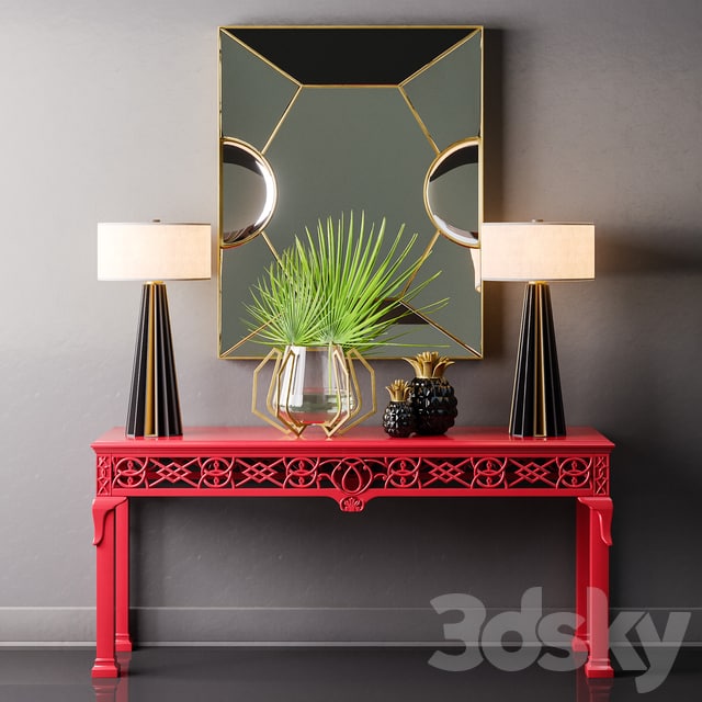 Baker - Irish Chippendale Console