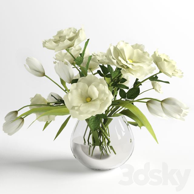 Bouquet of White Flowers