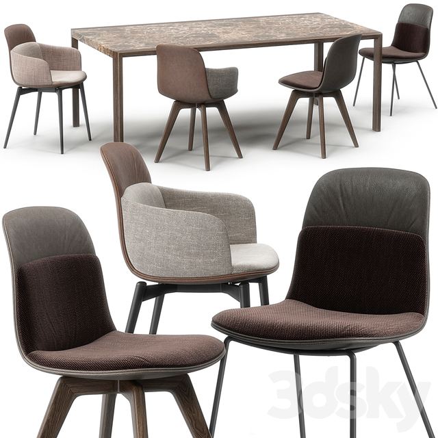 Molteni Barbican chairs set