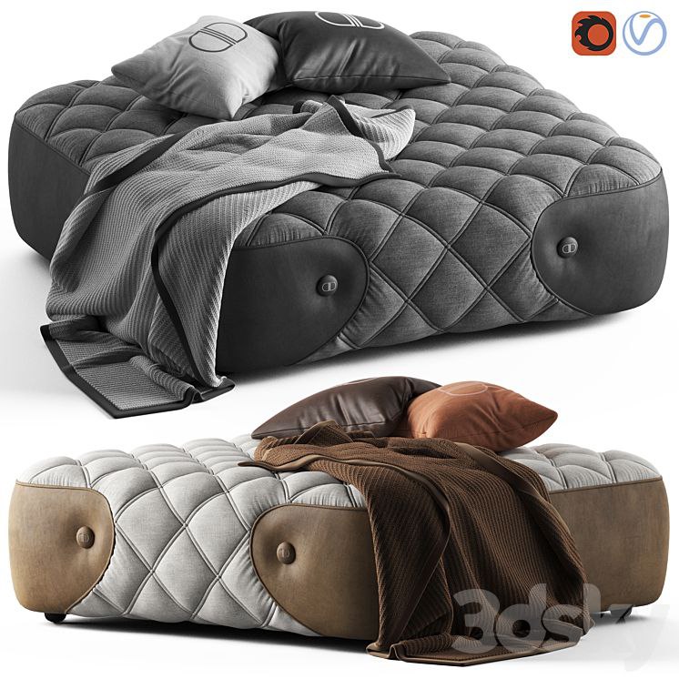 Daytona Wimbeledon Pouffe