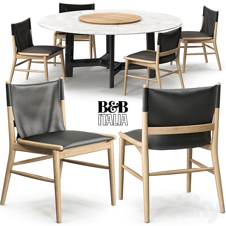 Jens chair Alex table B&B Italia