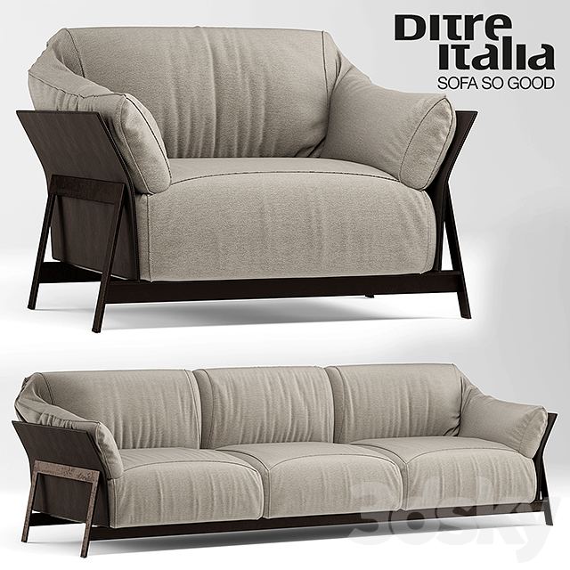Sofa and chair kanaha ditre italia