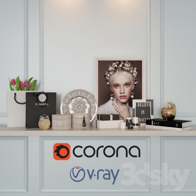 Decorative composition 02 / Decorative set 02