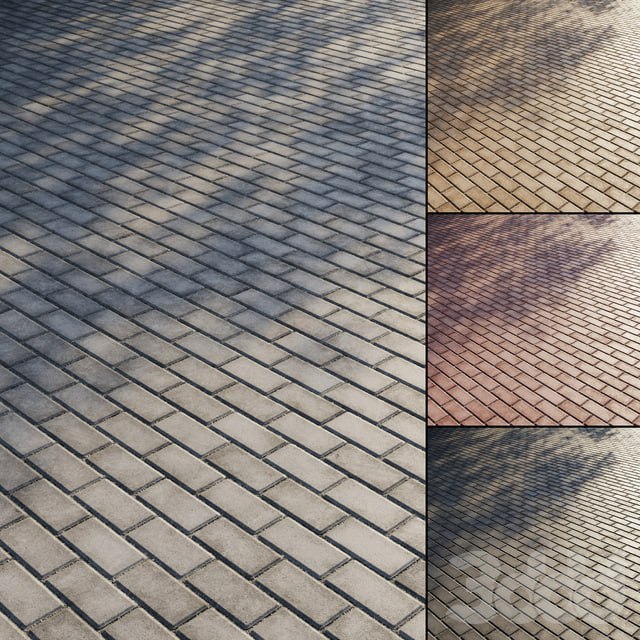 Concrete paving slabs Type 1