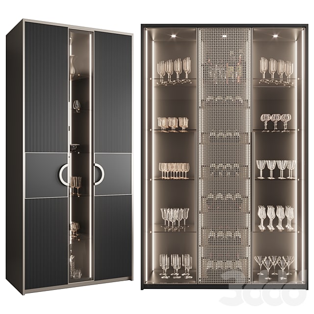 Сupboard with dishes My Design №20