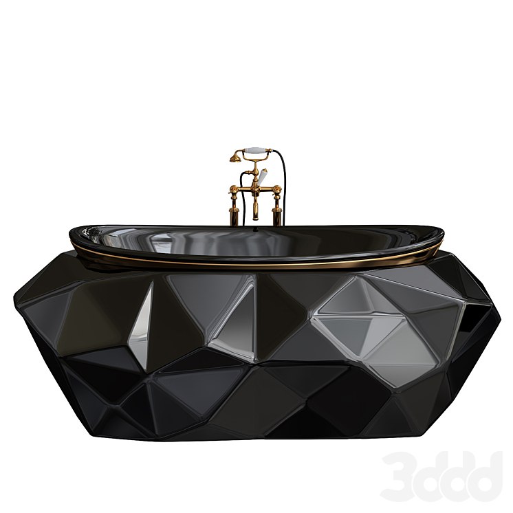 Maison Valentina Bath Black