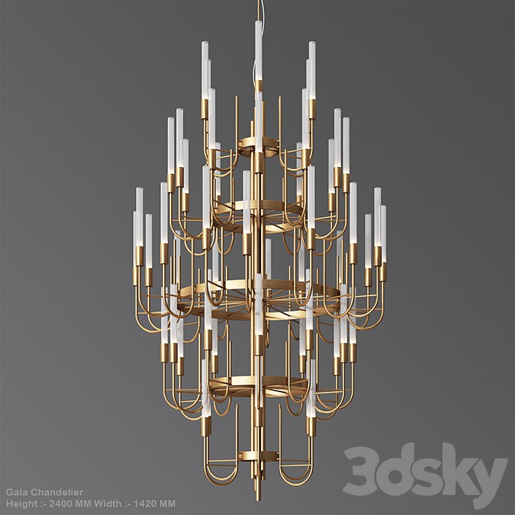 Gala Chandelier luxxu