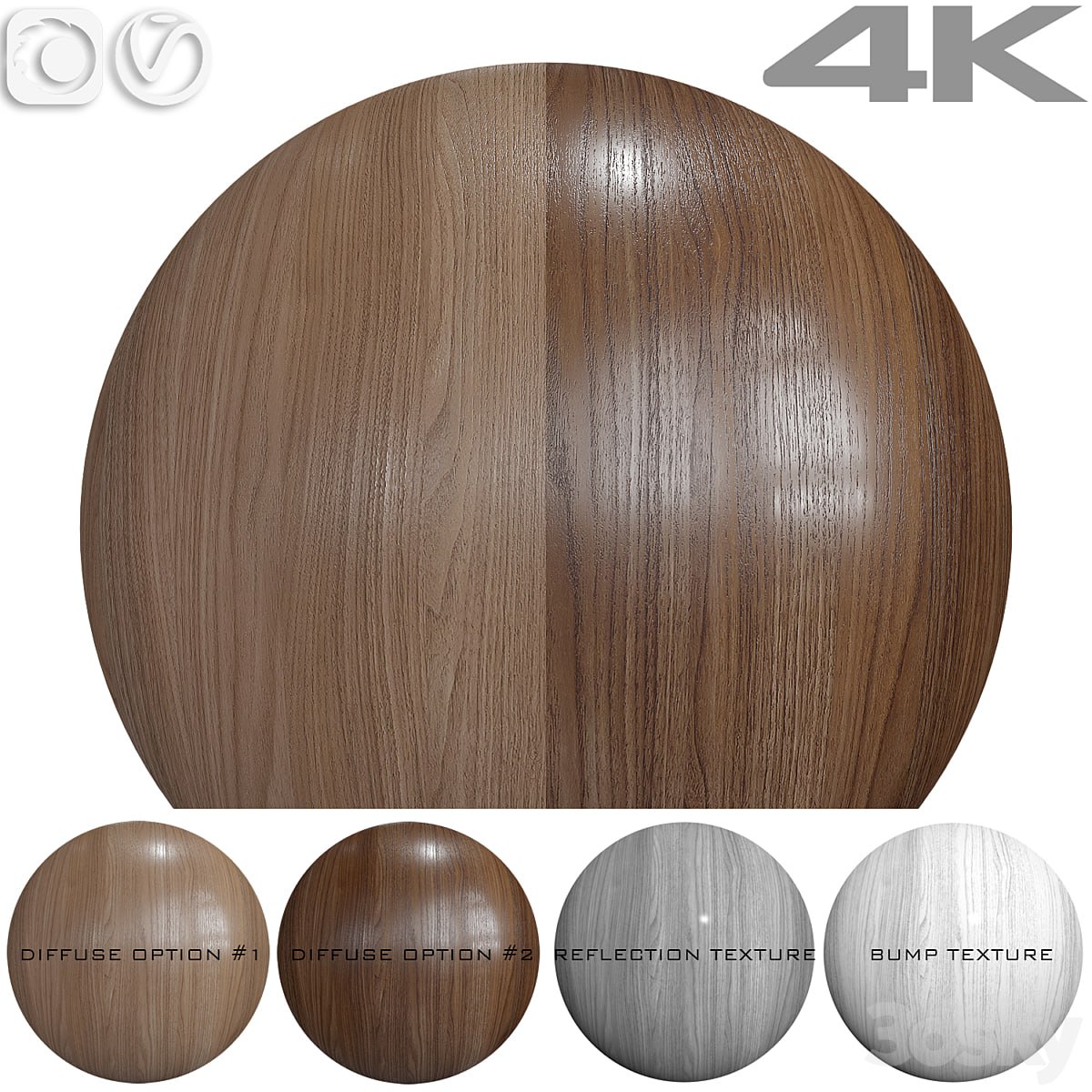 Seamless texture - Walnut
